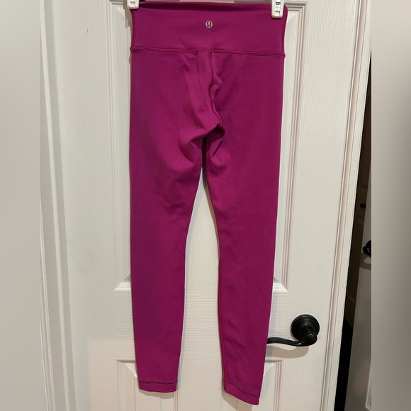 Lululemon Pink Leggings Size 2 - Picture 3 of 3